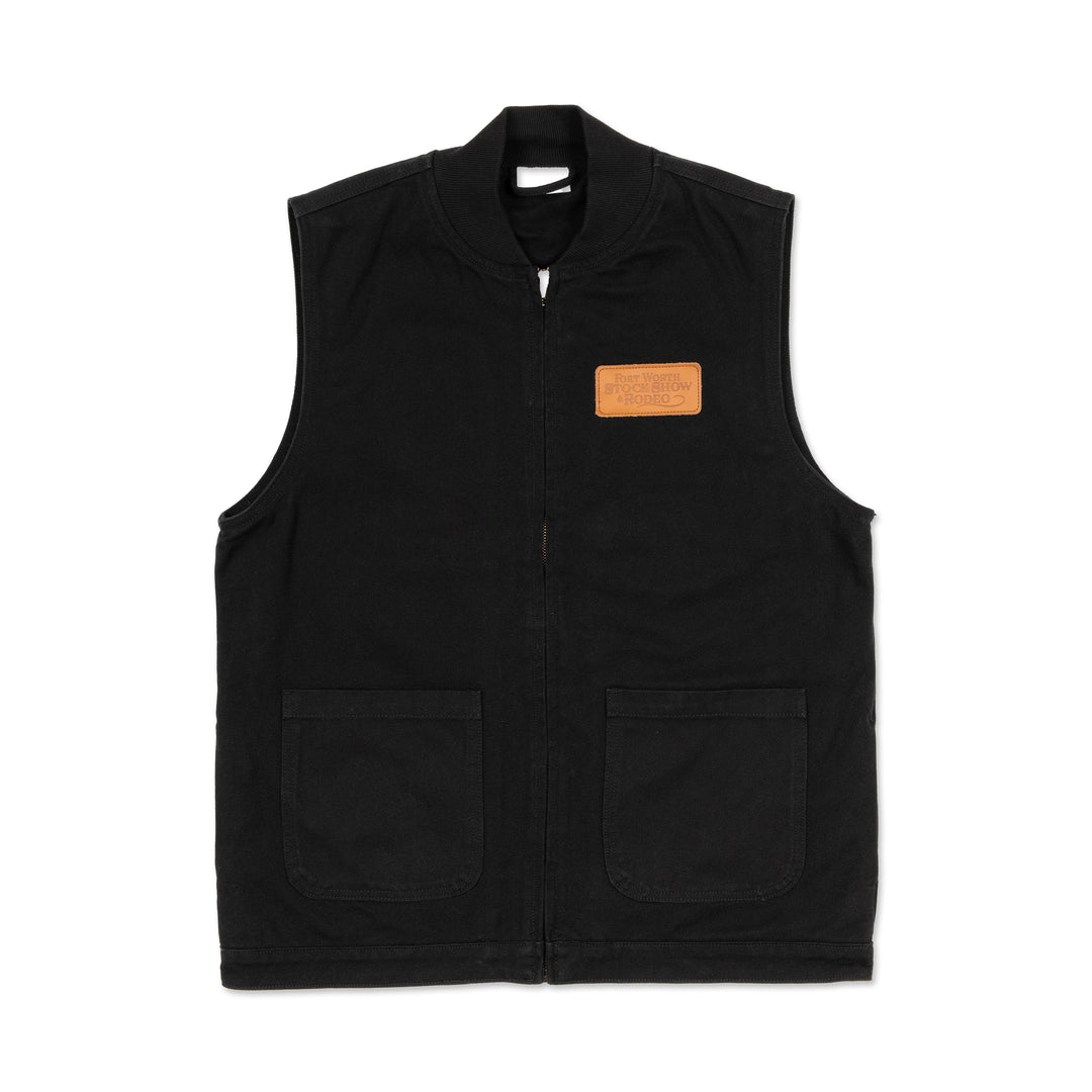 Black Work Vest